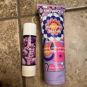 Purple drops and purple leave in for blondes